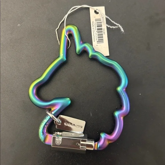 Coach unicorn keychain carabiner - Picture 2 of 2